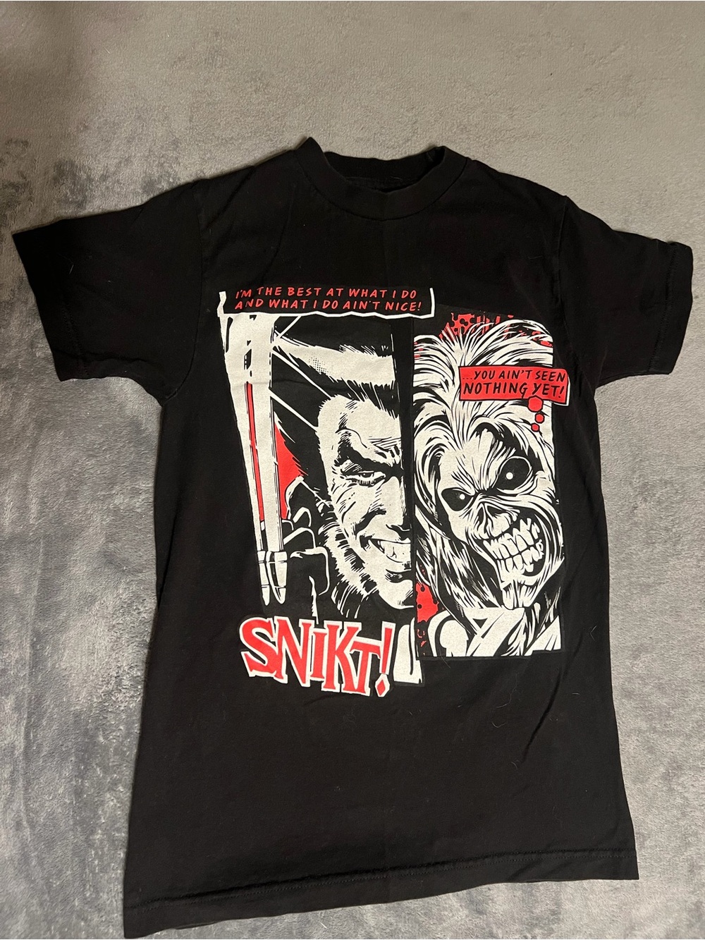 Iron Maiden / Wolverine MARVEL T-Shirt XS